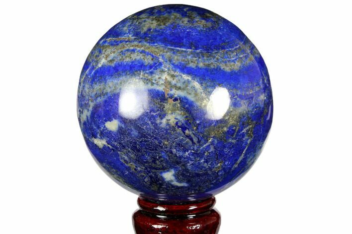 Polished Lapis Lazuli Sphere - Pakistan #149373